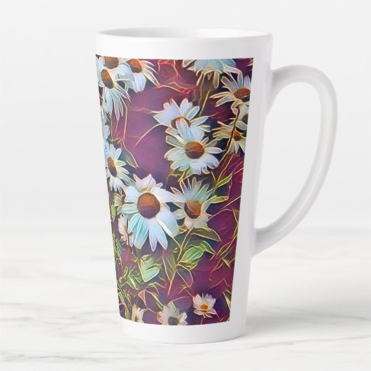 DAISER FLEURS Latte Mug (Droite)