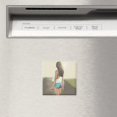 DAISES DUKES GIRL ART MAGNET (In Situ (Lave-vaisselle))