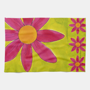 Daisies - American MoJo Kitchen Towel Theedoek