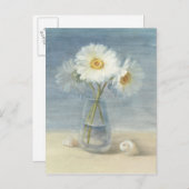 Daisies and Shells Briefkaart (Voorkant / Achterkant)