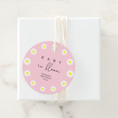 Daisies - Baby in-bloom-labels Bedankjes Labels (In situ)