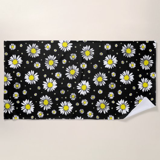 Daisies Beach Towel Strandlaken (Voorkant)