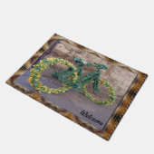 Daisies Bicycle Doormat Deurmat (Schuin)
