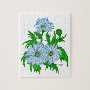 Daisies bloemen legpuzzel