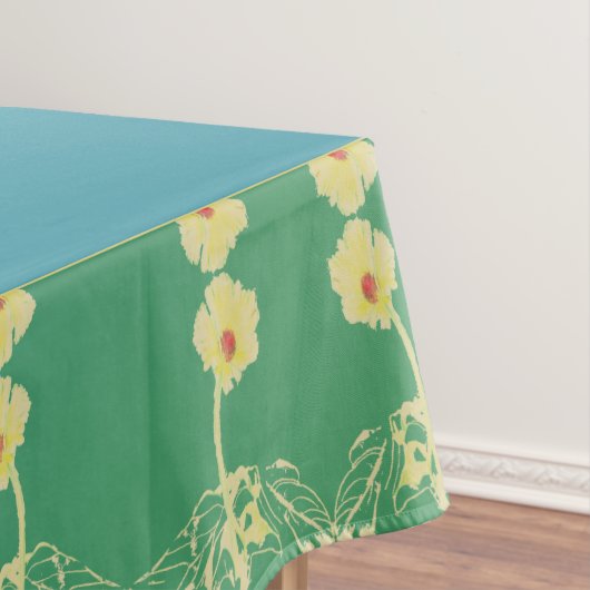 Daisies & Blue Tablecloth Tafelkleed (Voorbeeld)