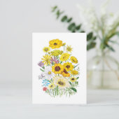 Daisies Briefkaart (Staand voorkant)