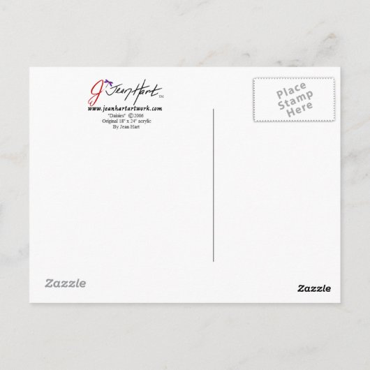 Daisies Briefkaart (Achterkant)