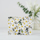 Daisies Briefkaart (Staand voorkant)