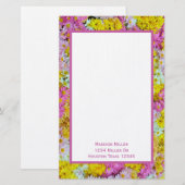 Daisies Briefpapier (Voorkant / Achterkant)
