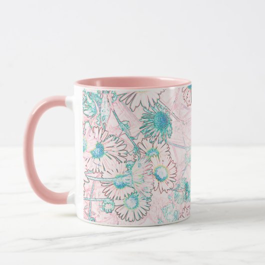 Daisies Café Mug (Gauche)