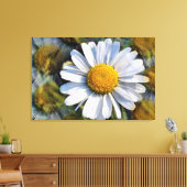 DAISIES CANVAS AFDRUK (Insitu (Woonkamer))