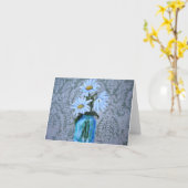 DAISIES - Carte de note d'art originale (Fleur jaune)