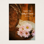 Daisies Cowboy Boots Mariage campagnard Favoriser  (Devant)