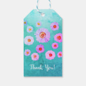 Daisies Custom Gift Label Cadeaulabel (Achterkant)