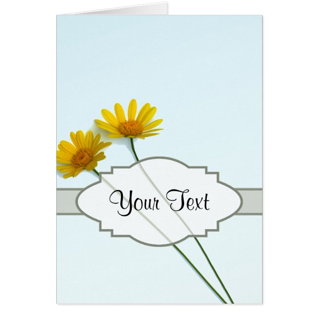 Daisies dans le Sky Nametag (Devant)