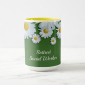 Daisies Design, sociale werker in ruste Mok (Midden)
