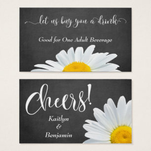 Daisies, Écriture Blanche & Tableau Noir Billets