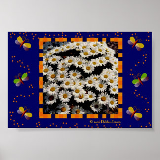 Daisies en Bugs Poster