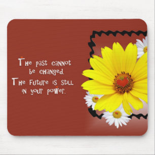 Daisies en lieveheersbeestjes muismat