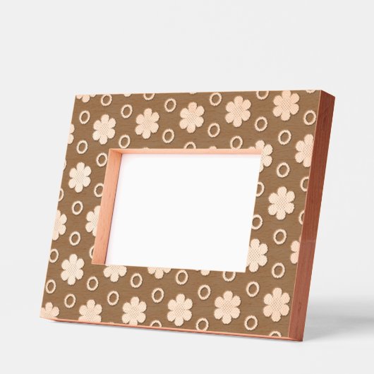 Daisies en Polka Dots Laser geëtst Afbeelding Lijs Gegraveerde Lijstjes (Links)