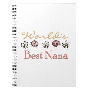 Daisies en Rozen Beste Nana Cadeaus Notitieboek