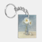 Daisies en Shells Sleutelhanger (Voorkant Links)