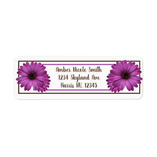 Daisies Etiket (Voorkant)