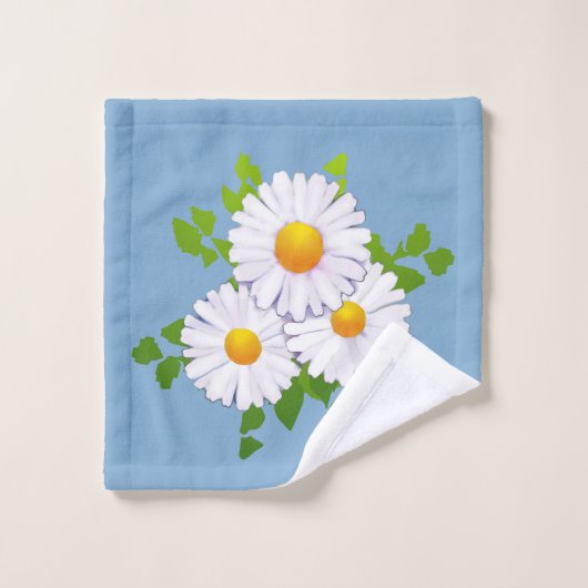 Daisies Facecloth Washandje (Wasdoekje)