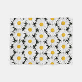 Daisies Fleece Deken (Voorkant (Horizontaal))