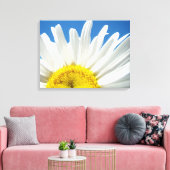 Daisies Flowers Floral Canvas art prints Daisy (Insitu (Woonkamer))