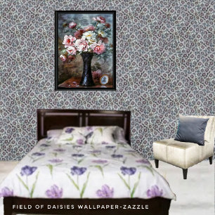 Daisies-gebied Behang