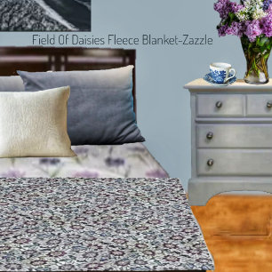 Daisies-gebied Fleece Deken