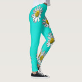Daisies getekend leggings (Rechts)