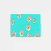 Daisies getekend post-it® notes (Voorkant)