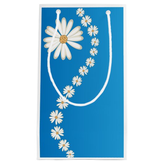 Daisies Gift Bag Klein Cadeauzakje (Voorkant)