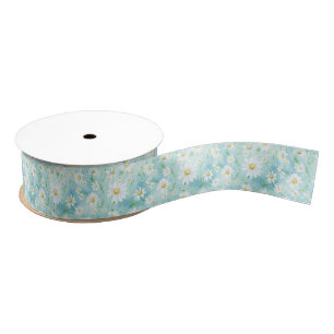 Daisies Grosgrain Ribbon Grosgrain Lint