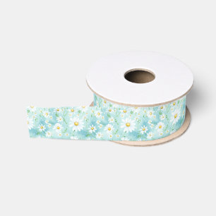 Daisies Grosgrain Ribbon Lint