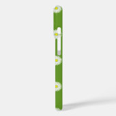Daisies Illustratief Patroon op Groen Case-Mate iPhone Case (Achterkant / Links)