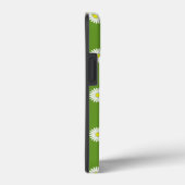 Daisies Illustratief Patroon op Groen Case-Mate iPhone Case (Achterkant / Rechts)