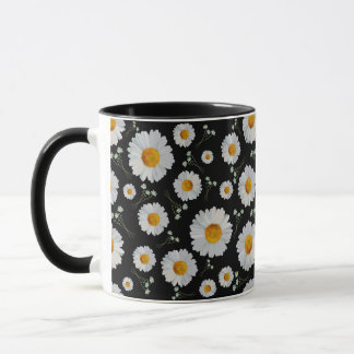 Daisies in Black Mok