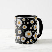 Daisies in Black Mok (Voorkant rechts)