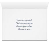 Daisies in Blue Jean Pocket (Binenzijde Horizontaal (Onderkant))