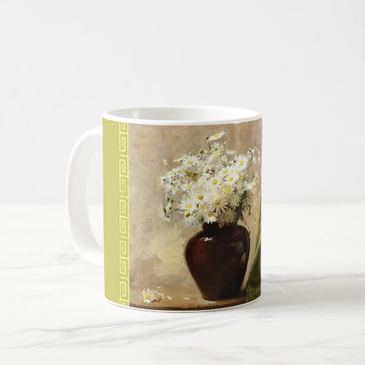 Daisies in een vaas, Paul Fisher Koffiemok (Voorkant links)