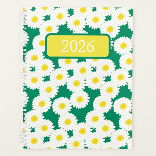 Daisies In The Wild Planner (Voorkant)