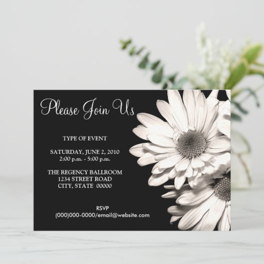 Daisies Invitations (Debout devant)