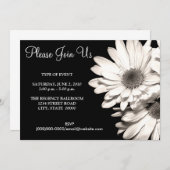 Daisies Invitations (Devant / Derrière)
