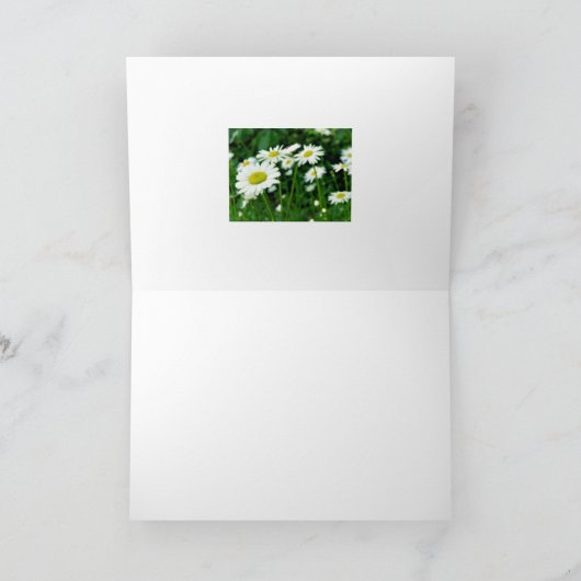 Daisies Kaart (Binnen)