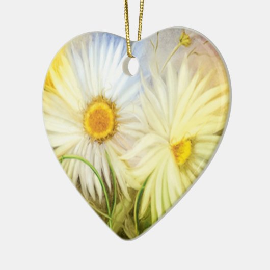 Daisies Keramisch Ornament (Links)