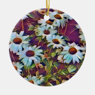 DAISIES KERAMISCH ORNAMENT