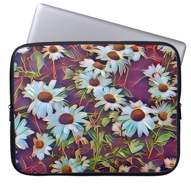 DAISIES LAPTOP SLEEVE (Voorkant)